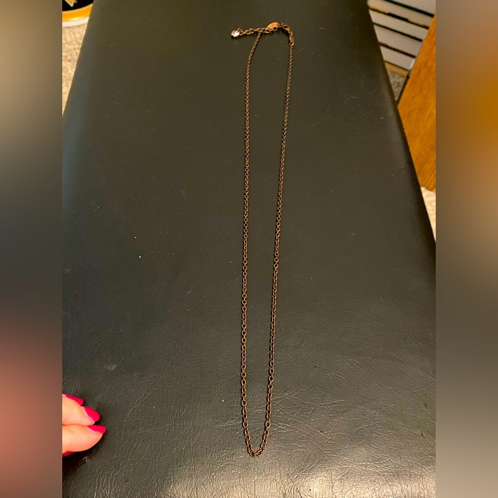COPY - Sabika bronze long chain